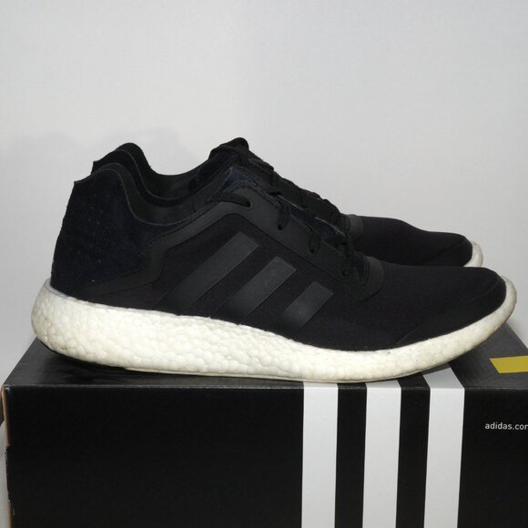 2014 Adidas Pureboost M Black White M20483 Kanye West Yeezy Mens US 11.5 - Picture 6 of 13